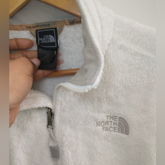 Women's vintage North face high loft full zip polar fleece jacket - Picture 6 of 12